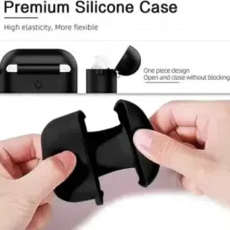 KHR Silicone Press and Release Headphone Case For Boat Airdopes Alpha image 3