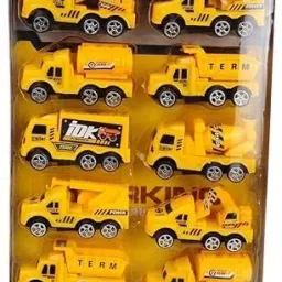 Construction Toy Set Vehicle Trucks Toys Play Set for Kids-16