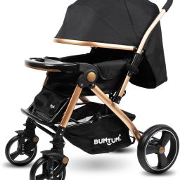 Luxury Baby Stroller/Pram 360°Swivel Wheel, Storage Basket Reversible Handlebar Stroller-picture-25