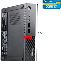 NICE COMPUTERS ® Core™ i7 (6th Generation) [4 Cores, 8 Threads] - ThinkCentre CPU [HDI] Core i7-6700 [4 Cores, 8 Threads, 3.40 GHz] - LENOVO Tiny PC (32 GB RAM/Intel HD 4K Graphics/1 TB SSD Capacity/Windows 11 Pro) Microtower with MS Office-picture-5
