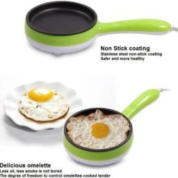 own mark Automatic 2 in 1 Multi Functional Electric 7 Egg Boiler Non-stick Electric Frying Pan with Egg Poacher Boiler and Omelette Maker Egg Cooker (7 Eggs 2004 Egg Cooker Egg Cooker image 3