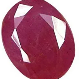 barmunda gems Red Cut Stimulated Ruby Gemstone-image-89