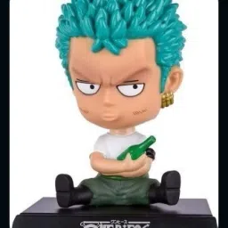 Figure-Zoro One Piece Bobble Head for Car Dashboard and Office Desk-image-18