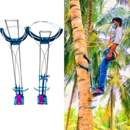 Coconut tree climber with Full body Safety Belt 100% Safe Climbing Hold-image-90