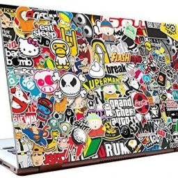 PIXELARTZ Laptop Skin - GTA Stickers Collage - HD Quality - 15.6 Inches Vinyl Laptop Decal 15.6-image-16