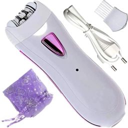 SDMS Women Face Body Face Underarms Leg Arm Bikini Hair Removal Lady Epilator Cordless Epilator-image-38
