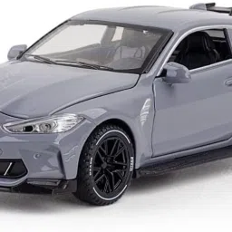 1:32 Diecast Model Alloy BMW M4 Metal Pull Back Car with Sound Light-image-60