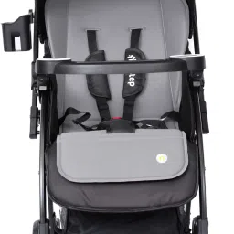 1st step Caramel Baby With 5 Point Safety Harness And Reversible Handlebar Stroller image 5