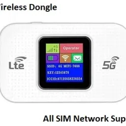 X88 Pro 5G Wireless Dongle with All SIM Network Support with LCD Display Plug & Play Data Card image 1