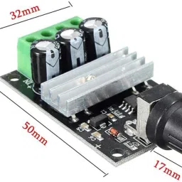 shockley 3A 6V-28V DC Motor Speed Controller PWM Variable Speed Regulator Switch (3 Pc) Multipurpose Controller image 3