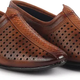 Breathable Traditional Wedding Slip On Ethnic Juttis|Party Slip On Evening Mojaris For Men-image-39