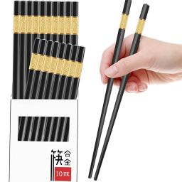 Eating, Training Steel Japanese, Korean, Chinese Chopstick-image-45