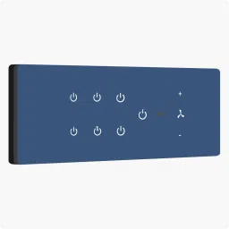 iotics Smart Touch Switch for 7 Lights & 1 Fan, Remote, Mobile App, Alexa & Google Home Smart Switch-17