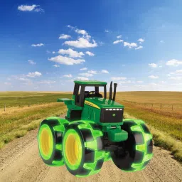 Monster Tractor Toy With Flashing LED Wheels Lightning & Musical Tractor-40