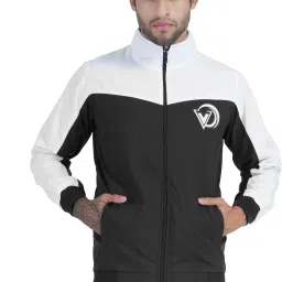 vinsano cut work windcheater Chevron/Zig Zag Men Wind Cheater-image-7