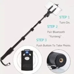 TECHGEAR Tripod Stand, Octopus Camera Tripod with 360 Degree Detachable Ball Head and Mobile Phone Holder Bluetooth Selfie Stick image 4