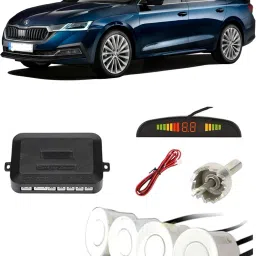 PKNA0491 White Car Reverse Parking Sensor with LED Display 4 Sensor PKNA0491 Parking Sensor-picture-23