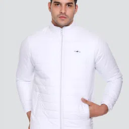 Men Solid Bomber Jacket-picture-19