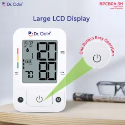 Dr. Odin BPCBOA-3H Blood Pressure Machine With Latest Technology | Support Two Users | WHO Function & Digital LCD Display| CE ISO Certified Automatic Upper Arm Machine & Accurate Adjustable Digital BP 22-42 cm Cuff Bp Monitor image 4