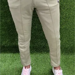 Men Solid Green Track Pants-image-74