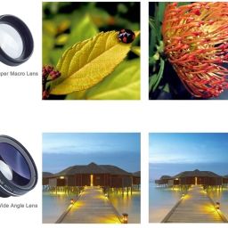 Cubonic 0.45x professional mobile wide angle + macro camera lens kit Mobile Phone Lens image 4