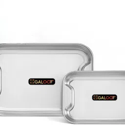 Stainless Steel Serving Tray Set for Kitchen Dining | Tray Serving Set-17