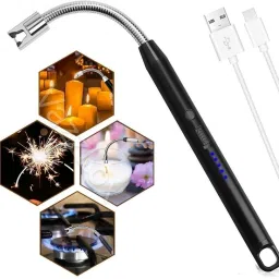 Hiwaga USB Rechargeable Lighter for Candle Gas Stove 360 Degree Flexible Rechargeable Kitchen for Candle Stove lighter Cigarette Lighter-11
