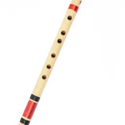 Flute, F natural medium, BUDGET Bansuri, 15 inches Bamboo Flute-image-1