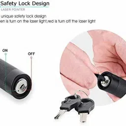 XTRDT Laser Light - 5000mW Green Light Flashlight Adjustable Focus with Visible Torch image 2