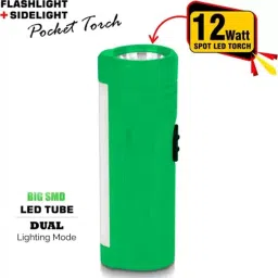 stylopunk Mini Pocket Light with Long Range torch with Android Charging 10 hrs Torch Emergency Light image 2