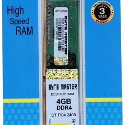 BYTE MASTER DDR4 DDR4 4 GB (Single Channel) PC (RAM 4GB DDR4 2400 Mhz) image 2