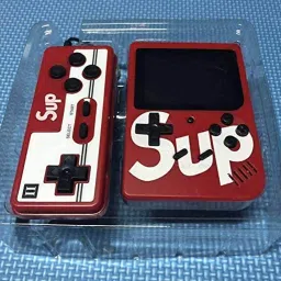 Qaz Game Box 400 in One Handheld Game Console With Remote Controller 2 Player N/A GB with Inbuilt 400 Games, Super Mario, Mario,Snow Bros, Turtles,Adventure Islandad image 5