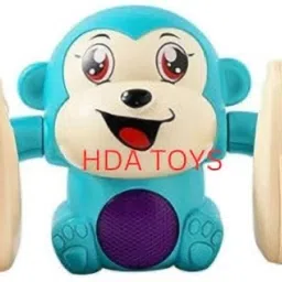 adhira toys Combo Pack of 2 Monkey & Dancing Bear toy image 3