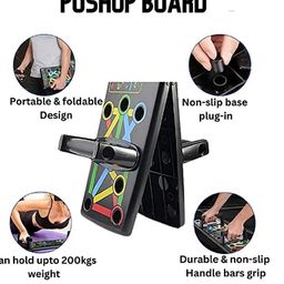 ShopiMoz ABS Pushup 15 in 1 Push Up Board, Pushup For Men, Pushes Up Bar, Pushup, Push Up Stand image 2