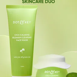 DOT & KEY Set Of Cica Calming Face Wash 100ml & Skin Renewing Night Gel 60ml-6