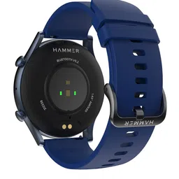 HAMMER Glide 1.43" AMOLED Round Dial Smart Watch with Calling Function Electric Blue image 3
