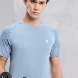 HRX by Hrithik Roshan Seamless Rapid-Dry Running T-shirt-image-93