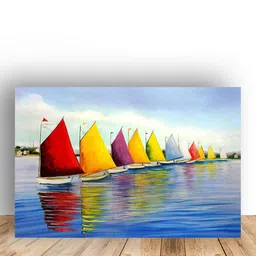 British Terminal Blue & Red 1 Piece Paper Other Wall Paintings-image-45