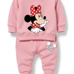 x2o Kids Printed Round Neck Long Sleeves Sweatshirt With Jogger-image-64