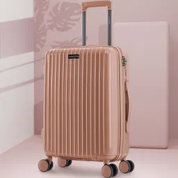 Nasher Miles Auroville Textured Hard Sided Small Trolley Bag- 55 cm-11