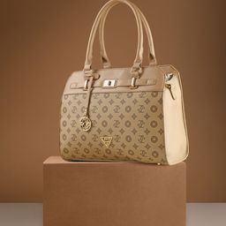 LAVIE Signature Manhattan Printed Structured Handheld Bag image 2