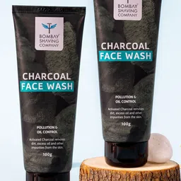 Bombay Shaving Company Men Set of 2 Charcoal Face Wash 100 g each-20