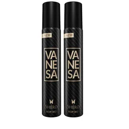 Vanesa Women Set of 2 Shero Nano Body Deodorant Spray - 20 g Each-33