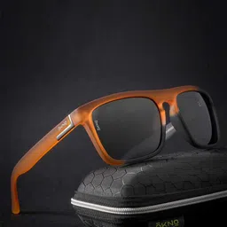 Eyewearlabs Square Lens with Polarised and UV Protected Sunglasses SC5EL1170-45