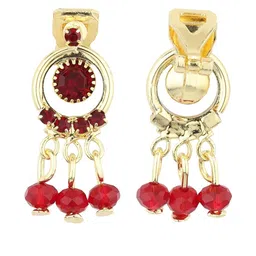 Ear Cuffs without Piercing Timeless and Classic Cuff Earrings for Women (G1030s) (Maroon)-image-30