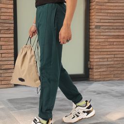 Kook N Keech Men Paneled Flair Pure Cotton Breathability Joggers-image-25