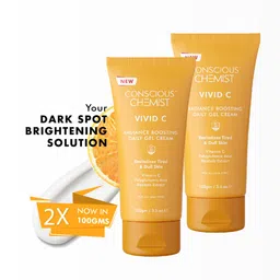 Conscious Chemist Vitamin C Lightweight Gel Cream with Polyglutamic Acid Pack of 2-53