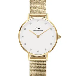 Daniel Wellington Women Petite Lumine Pressed Evergold Analogue Watch - DW00100604K-picture-21