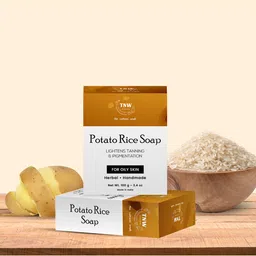 TNW the natural wash Handmade Potato Rice Soap - Tanning Pigmentation & Oily Skin - 100 gm-35