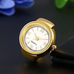 BOZHI Women Round Dial & Stainless Steel Straps Analogue Ring Watch GGFEDGDDBFBF-58